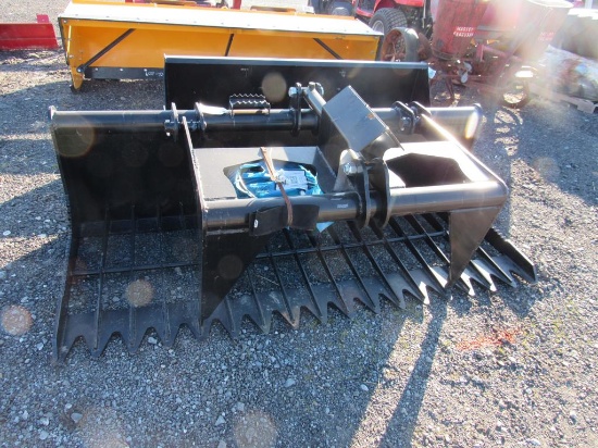 (New) Skid Steer Skeleton Grapple
