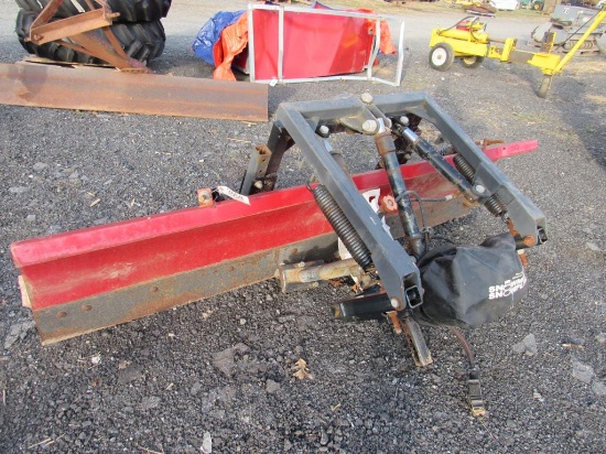 8' Snowman Receiver Mount Snow Plow w/Controls