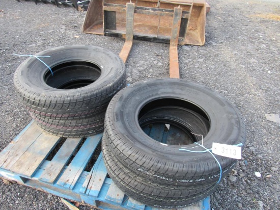 (New) ST225-75R-15 Tires (set of 4)