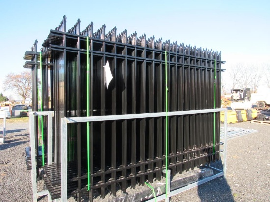 Galvanized Steel Fence & Connectors (New)