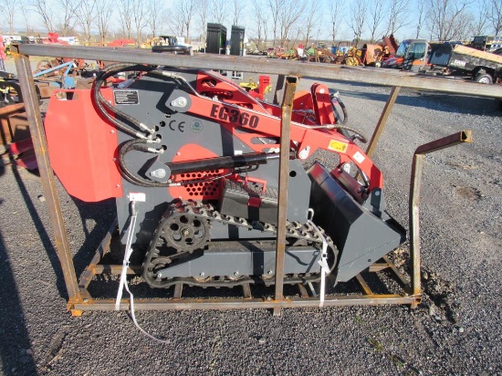 EGN Stand On Skid Steer Loader Model EG360