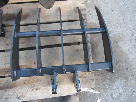 Miva Mini Excavator Root Rake (New)