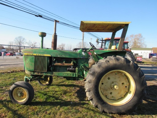 JD 4020 Tractor, Dsl, WF, ROPS, Syncro-Trans