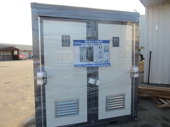 New Bastone Mobile Unisex Toilet - Double