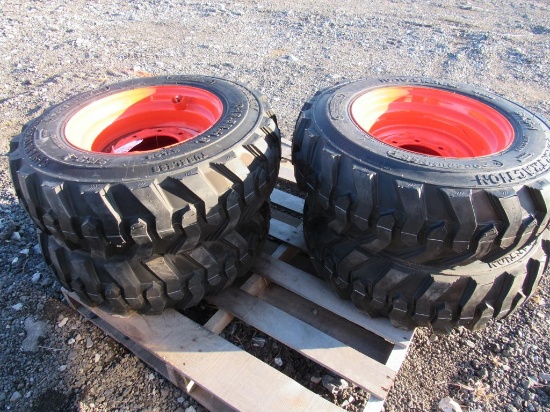 (New)10-16.5 Forerunner Tires on Wheels for Bobcat