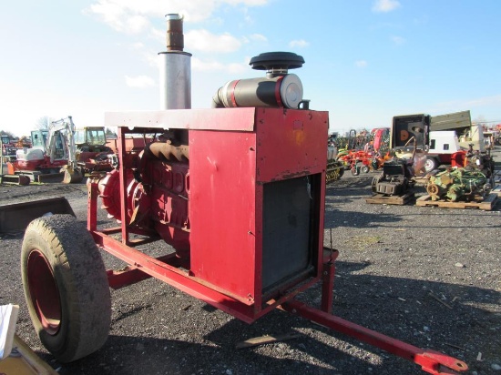 Irrigation Pump w/ Detroit Dsl Engine