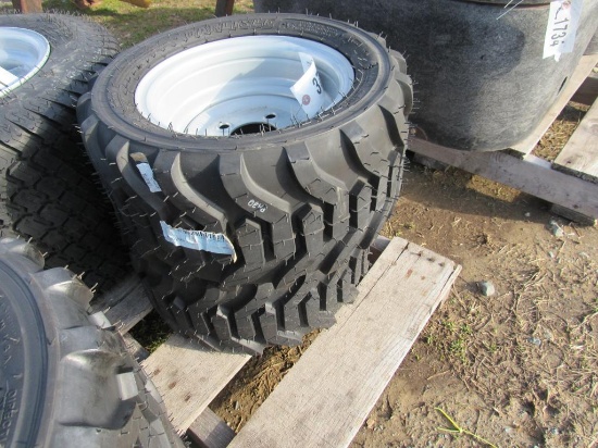 Carlisle 18x8.50x10 Tires & Rims (pair)