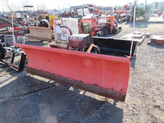 Hiniker 90" Snow Plow w/Lights