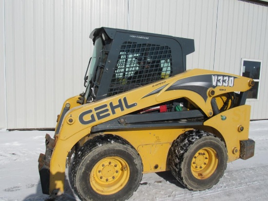 Gehl V330 Skid Loader 2 Speed
