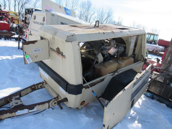 IR 185 Air Compressor w/ JD 4045 Engine -for parts
