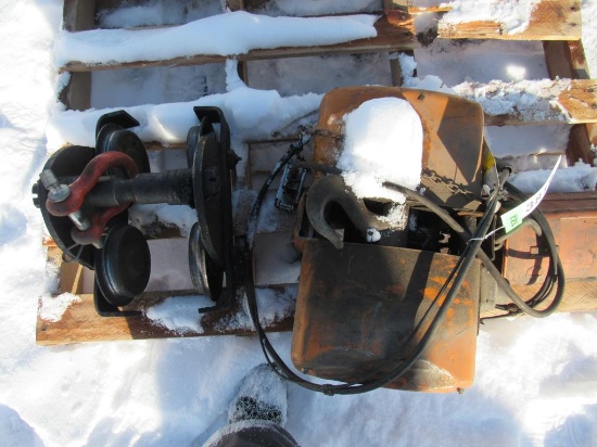 Jet 1 Ton Electric Hoist w/ Trolly