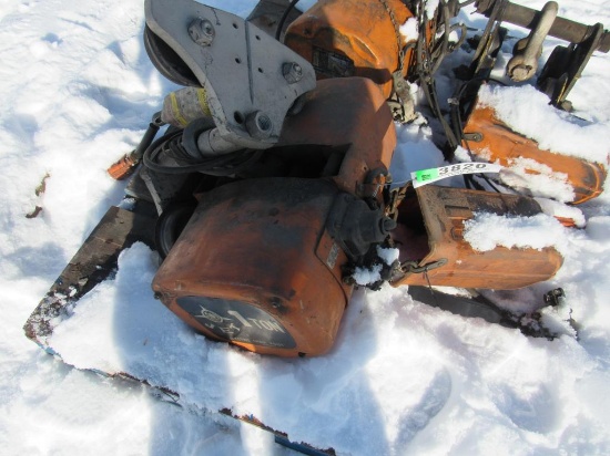 Jet 1 Ton Electric Hoist w/ Trolly
