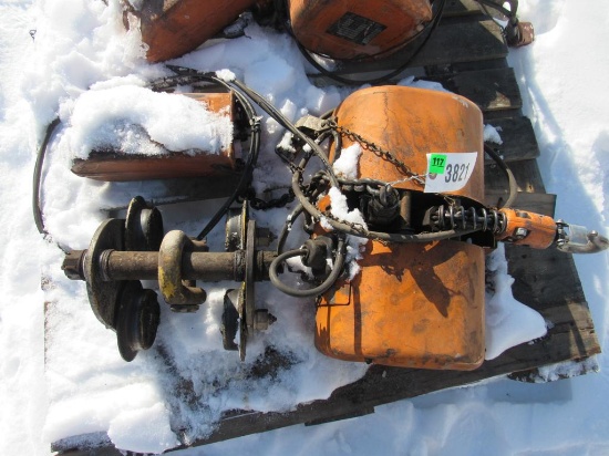 Jet 1 Ton Electric Hoist w/ Trolly
