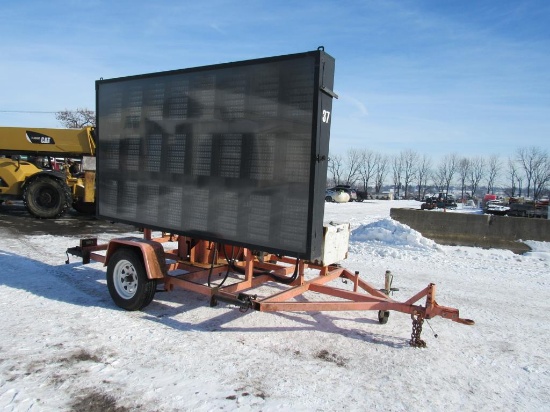 LED Trailer Sign
