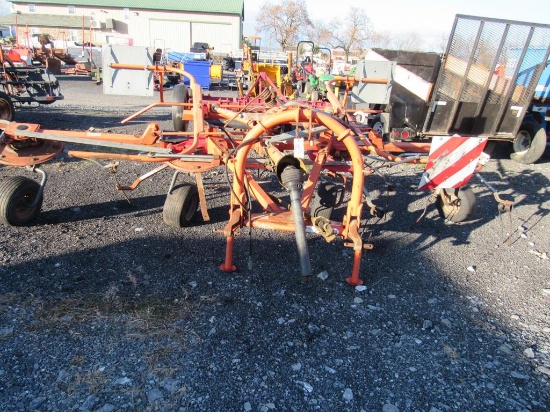 Fella Four Basket Tedder Hyd. Fold