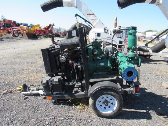 3Cyl Cornell Water Pump w/ Yanmar Dsl Engine