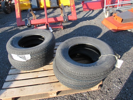 (New)ST205/75R15 Radial Trailer Tires