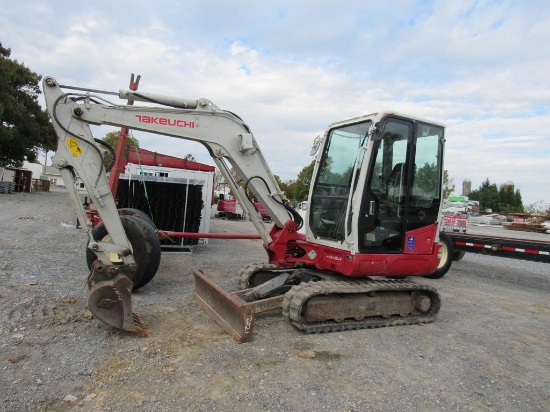 Takeuchi TB240 Excavator, EROPS