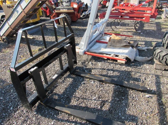 (New) Kivel 48" Pallet Fork Attachemnt,3500 lb Ca