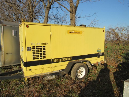MAC 800G Heater on Trailer