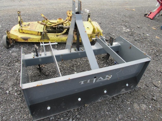 (New) Titan 3Pt 4' BOX Blade