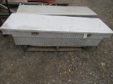 Diamond Plate Tool Box w/Contents