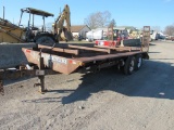 1988 8x17 Custom Trailer - 8,000 GVW, w/Title,