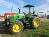 JD 5065E Tractor, Dsl, 4WD, LHR, 2 Remotes
