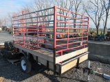 Small Livestock Open Trailer (NO Title)