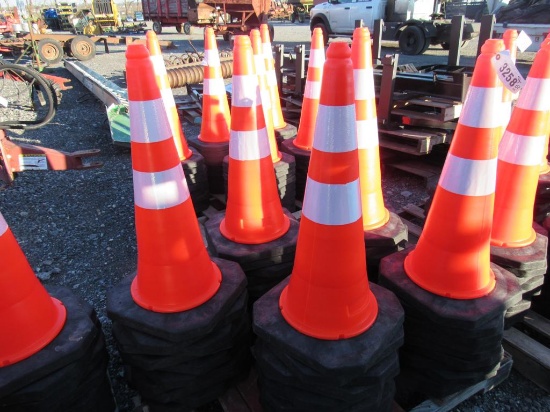 Safety Traffic Cones 28" (New)
