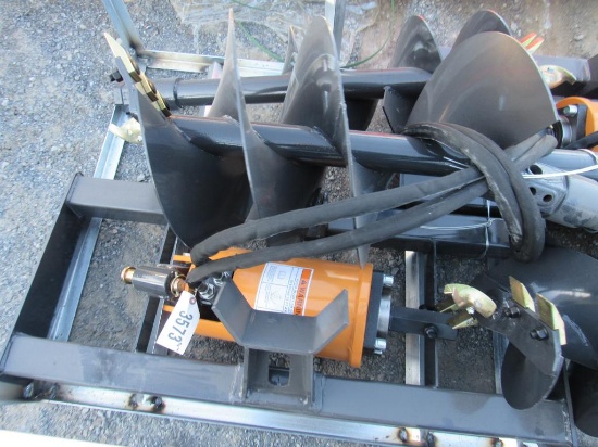 New Wolverine SS QA  Hydr. Auger w/bits