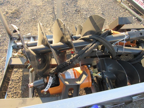 New Wolverine SS QA  Hydr. Auger w/bits