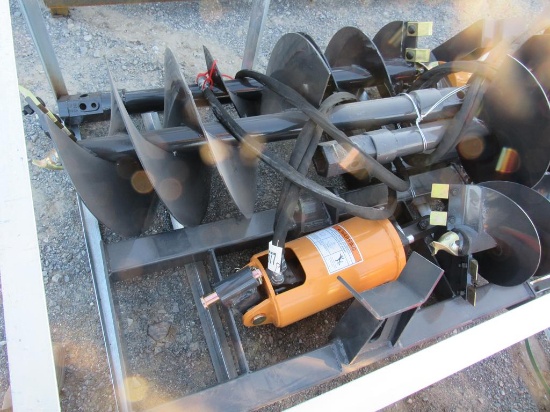 New Wolverine SS QA  Hydr. Auger w/bits
