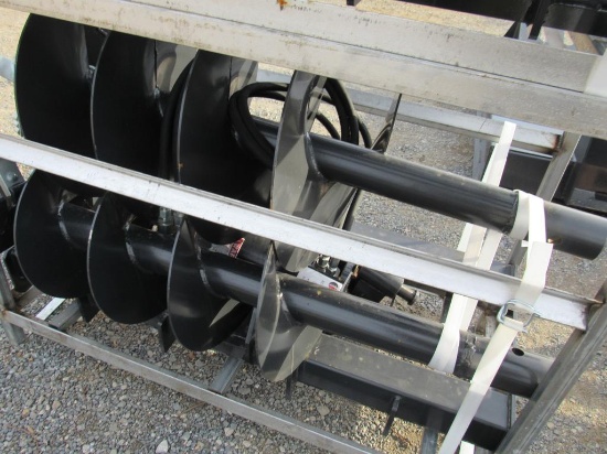 New QA JCT SS Hyd Auger w/Bits