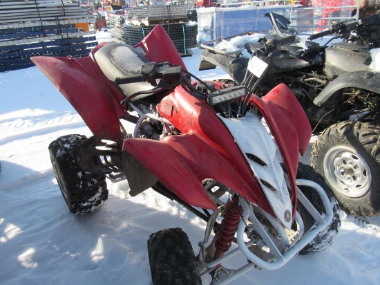 Yamaha Raptor 350 ATV (non-running)