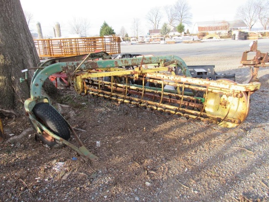 JD 660 Dolly Wheel Rake
