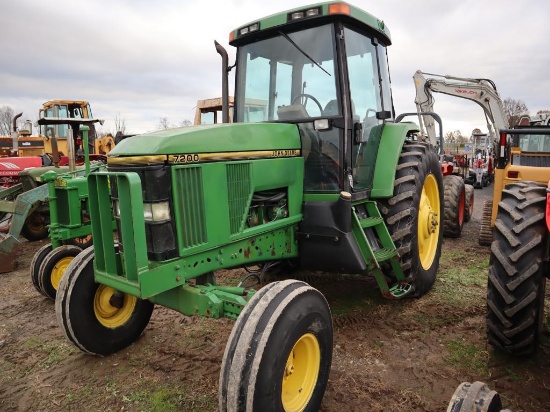 JD 7200 Tractor, Dsl, 2WD