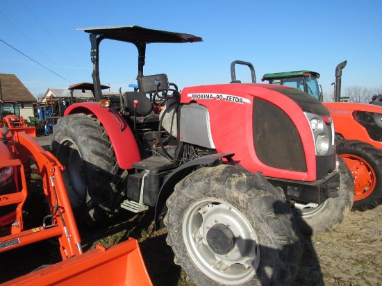 Zetor Proxima 90 Tractor, 4x4, Canopy