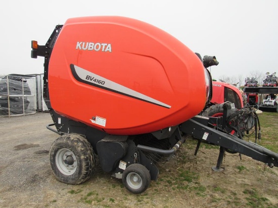 Kubota BV4160 Round Baler w/ Net Wrap & Monitor