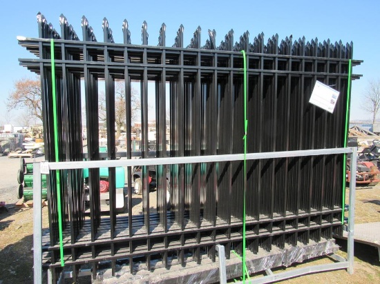 Galvanized Steel Fence & Connectors (New)