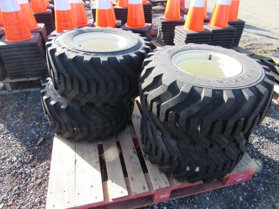 Garden Master 26x12x12 Tires w/ 5 Lug Rims (set