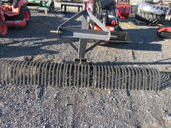 (New) Southern 5108 3Pt 8' Stone Rake