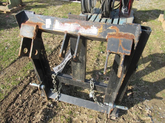 King Kutter Black 3Pt Platform Carrier