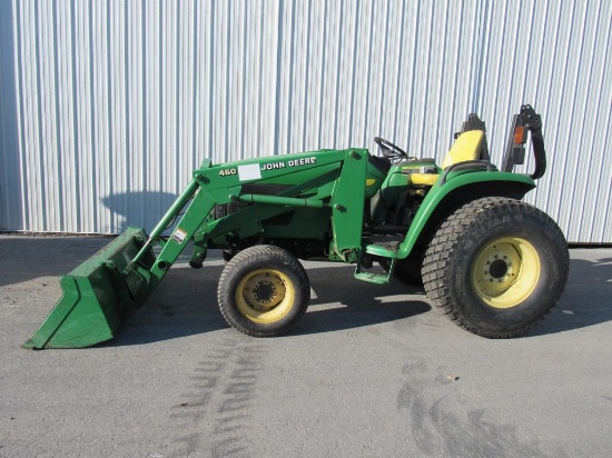 JD 4710 Tractor w/ Loader, 4WD, Dsl, Hydrostatic,