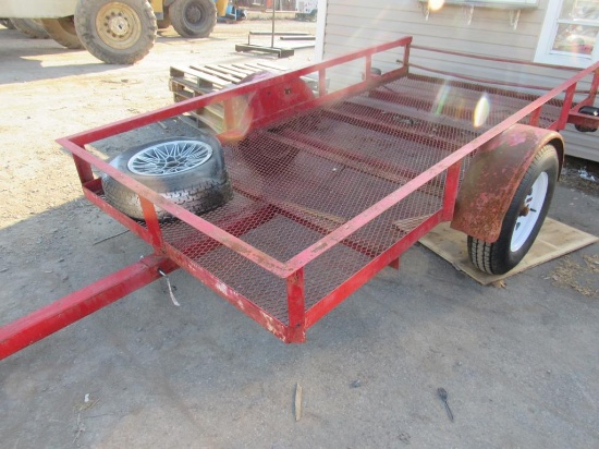 5' x 10' Utility Tilt Trailer (No Title)