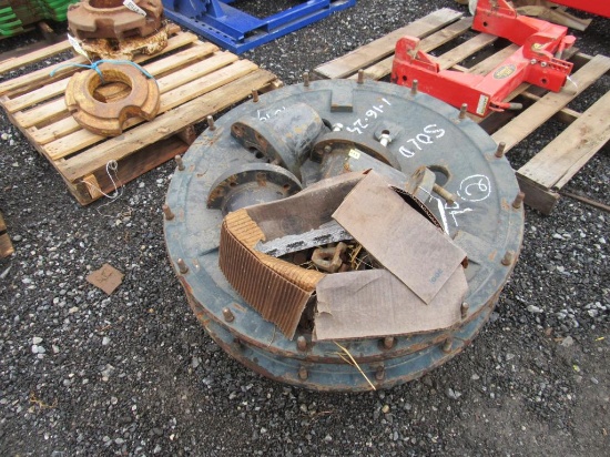 Wheel Hubs off 9150 Ductz Allis (pr)