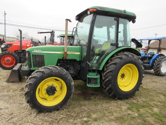 JD 5420 Cab Tractor 4WD H/A LHR