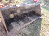 4' QA Skidloader Bucket