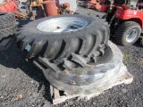 New 13.6 x 24 Titan Tire and Rim