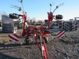 Pull Type Fella 4 Basket Hyd. Tedder